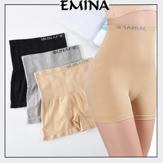 Quần váy nữ Gen bụng nhẹ, Quần mặc váy, Quần gen bụng định hình chất cotton túi zip - Quần đùi Munafie GB04