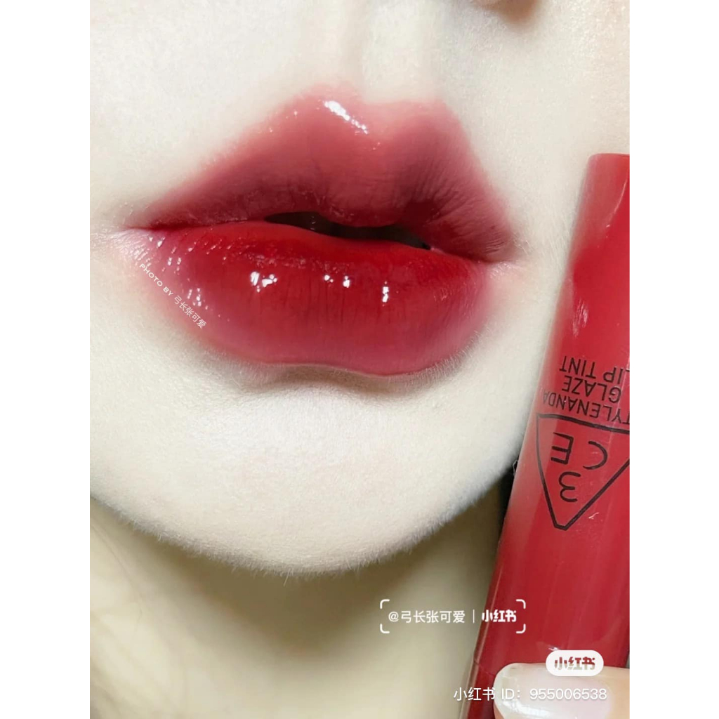 [FULL MÀU] Son Tint Bóng Lì 3CE Glaze Lip Tint 5g