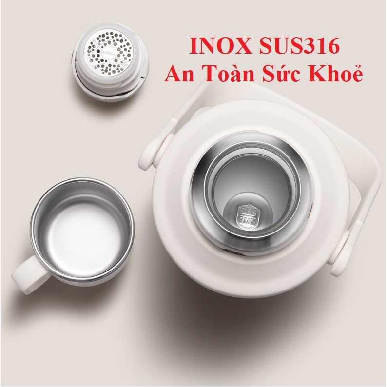 Bình Giữ Nhiệt 1200ml INOX316 Giữ Nhiệt 24h  An Toàn Khi Sử Dụng - NENON | BigBuy360 - bigbuy360.vn