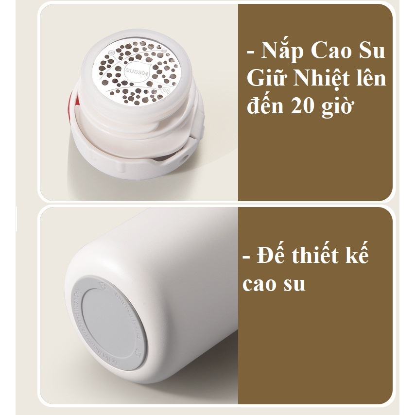 Bình Giữ Nhiệt 1200ml INOX316 Giữ Nhiệt 24h  An Toàn Khi Sử Dụng - NENON | BigBuy360 - bigbuy360.vn