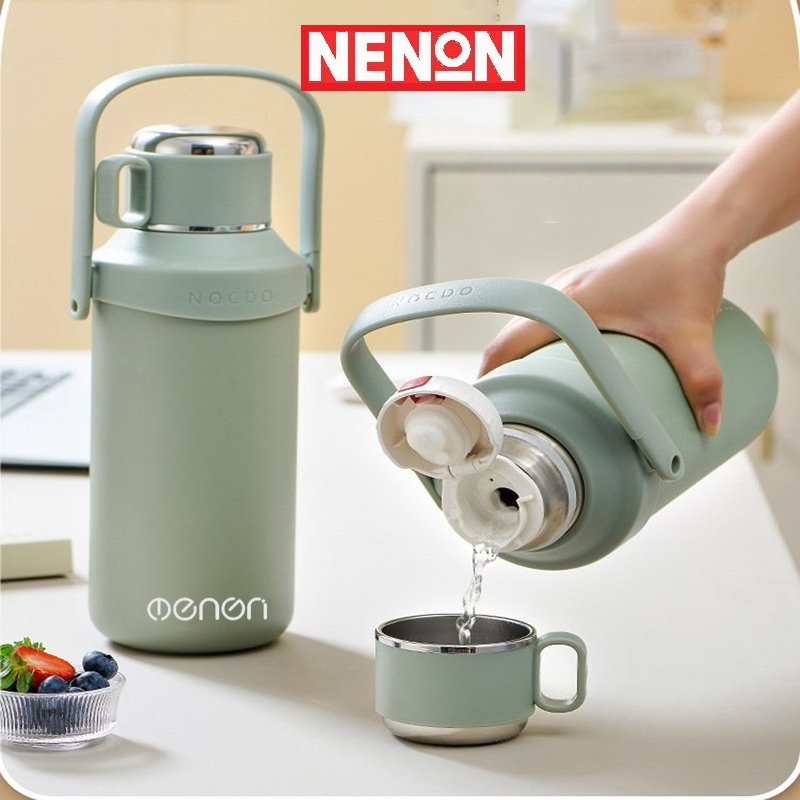 Bình Giữ Nhiệt 1200ml INOX316 Giữ Nhiệt 24h  An Toàn Khi Sử Dụng - NENON | BigBuy360 - bigbuy360.vn