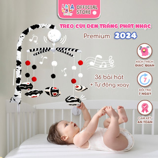Đồ chơi treo cũi phát nhạc 36 bài hát tự động quay Cao cấp Baby Crib Mobile cho bé sơ sinh Lalala baby