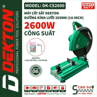 MÁY CẮT SẮT BÀN DEKTON _ CS2600