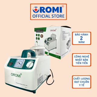 Máy Xông Hút 2 Trong 1 OROMI SS-6A, 2 Chức Năng Xông Khí Dung + Hút Dịch Mũi Họng [Siêu Khỏe]