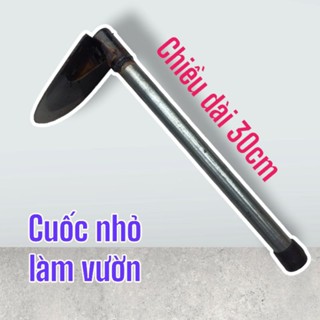 Cuốc nhỏ làm vườn xới cỏ dài 30cm
