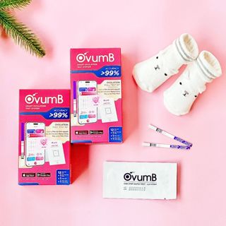  Bộ Que Thử Rụng Trứng OvumB Có App Theo Dõi LH - Chính Xác 99% - Tư Vấn Canh Đồng Hành 24 7 