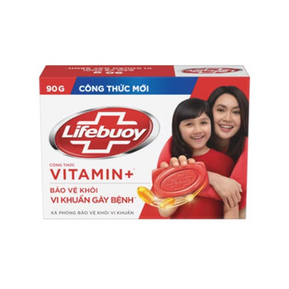 Xà bông cục Lifebuoy bảo vệ vượt trội 90g