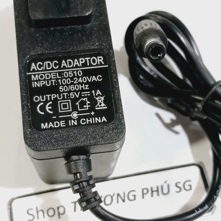 Nguồn Adapter DC 5V - 1A  / 5V - 2A (Đầu 5.5mm X 2.1mm)