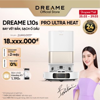 Robot hút bụi lau sàn chuyên dụng DreameBot L10s Pro Ultra Heat