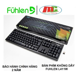 BÀN PHÍM GAMING KHÔNG DÂY FUHLEN L411W - HÀNG CHÍNH HÃNG