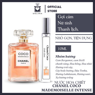 Nước hoa nữ Chanel Coco Mademoiselle Intense ngọt ngào thanh lịch chiết 10ml