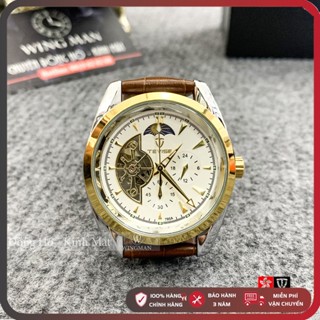 Đồng hồ cơ nam Tevise T795  dây da cao cấp,full box, mặt kính sapphire chống xước, chống nước,bảo hàng 12 tháng