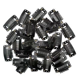 Kẹp phím bấm tóc giả dùng để cố định tóc