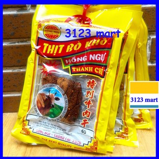 Lẻ 1 gói khô bò hồng ngự thanh chì 65g