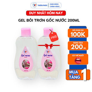 Dầu massage Thiên Phúc 200ml dầu mát xa siêu trơn dạng gel bôi trơn không mùi giảm đau