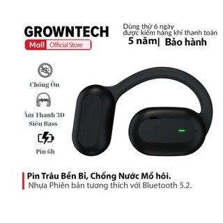 Tai nghe bluetooth v5.2 air9 tws growntecch, kiểu dáng nhét tai thể thao, pin bền bỉ, chống nước
