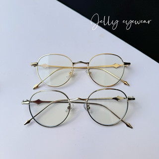 Kính cận titanium GM EP02-GM EP031,Gọng kính cận kim loại oval cao cấp Jelly Eyewear