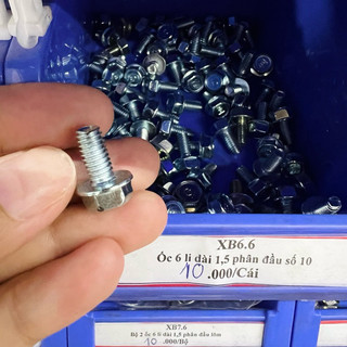 Ốc 6 li 1 phân đầu số 10 (XB 6.6)