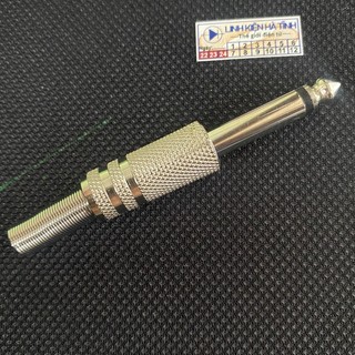 Jack hàn dây micro 6 ly mono dạng thẳng , jack micro 6 ly
