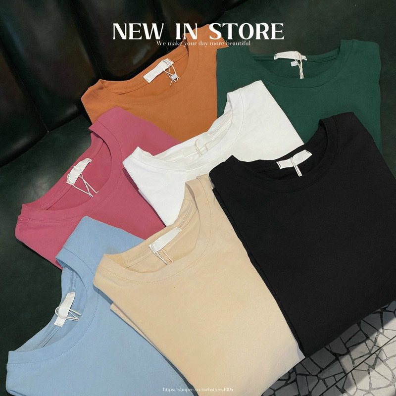 [RÁCH STORE] Áo Thun - 8115 - Trơn - S