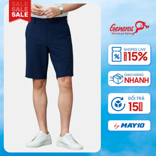 Quần short nam GENEROS MS008 quần đùi nam form suông siêu mềm thấm hút mồ hôi