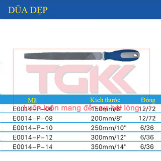 Dũa dẹp E0014-P C-MART