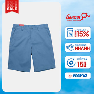 Quần short kaki nam GENEROS 160123132MF #2 co giãn nhẹ trẻ trung basic dễ mặc