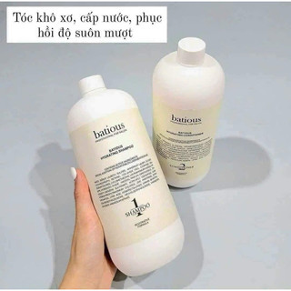 Bộ dầu gội và dầu xả Batious chăm sóc tóc mềm mượt