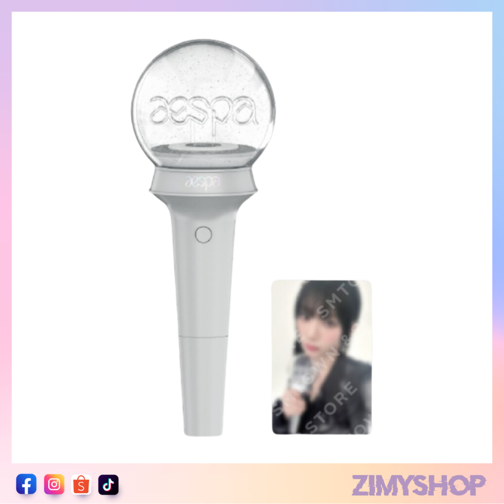 CHÍNH HÃNG LIGHTSTICK AESPA + CARD RANDOM