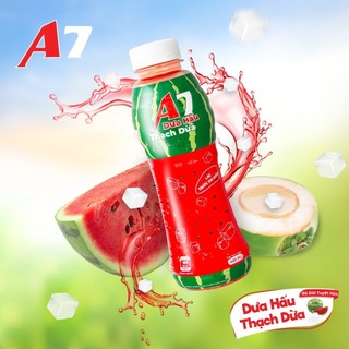 Lốc nước dưa hấu thạch dừa a7 6 chai 450ml