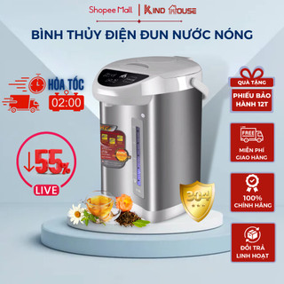 Bình Thủy Điện Đun Nước Nóng 5.8L Kaw công suất 750W, bảo hành 12 tháng