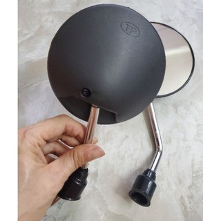 Cặp kiếng gắn cho xe Cúp 81, xe đạp điện và nhiều loại xe máy ( chân óc 8li )...( ren thuận ).