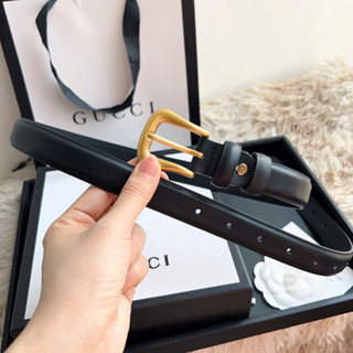 Thắt lưng nữ da thật, dây nịt nữ da bò nhập khẩu bản nhỏ 2.5cm (ảnh thât)