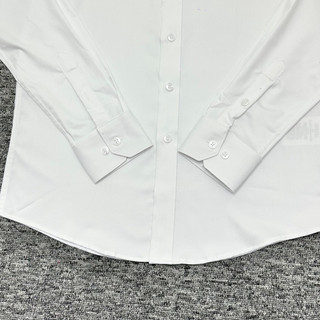 Áo sơ mi dài tay DG logo vương miện thêu ngực basic (Hàng chuẩn QCCC)