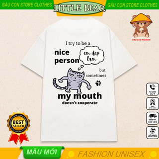 Áo thun local brand Mèo nhảm nhí - | Áo Meme