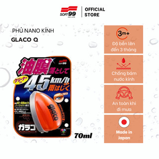Phủ nano kính, chống bám nước trên kính ô tô Soft99 Glaco Q G-61 75ml