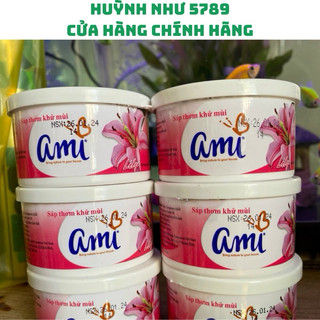 Sáp thơm khử mùi ami 70g khử mùi Tolet,phòng ngủ,xe hơi ..