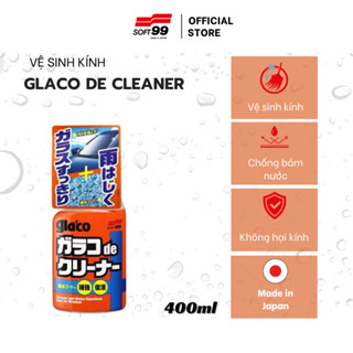 Chai xịt vệ sinh kính ô tô Soft99 Glaco De Cleaner G-36 400ml