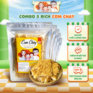 Combo 5 bịch Cơm cháy siêu chà bông siêu ngon