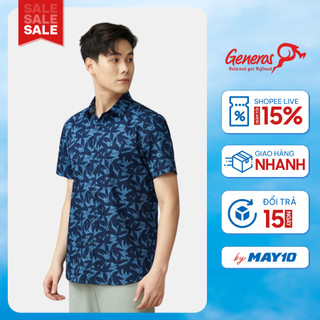 Áo sơ mi nam GENEROS 010123039MF #3 áo sơ mi công sở ít nhăn siêu bền lịch lãm đứng form