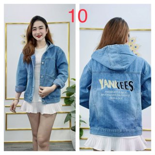 Áo khoác jean nữ có túi đựng điện thoại cho nàng xinh mới ra form vừa đến form rộng ,  (( Mã K79 ))