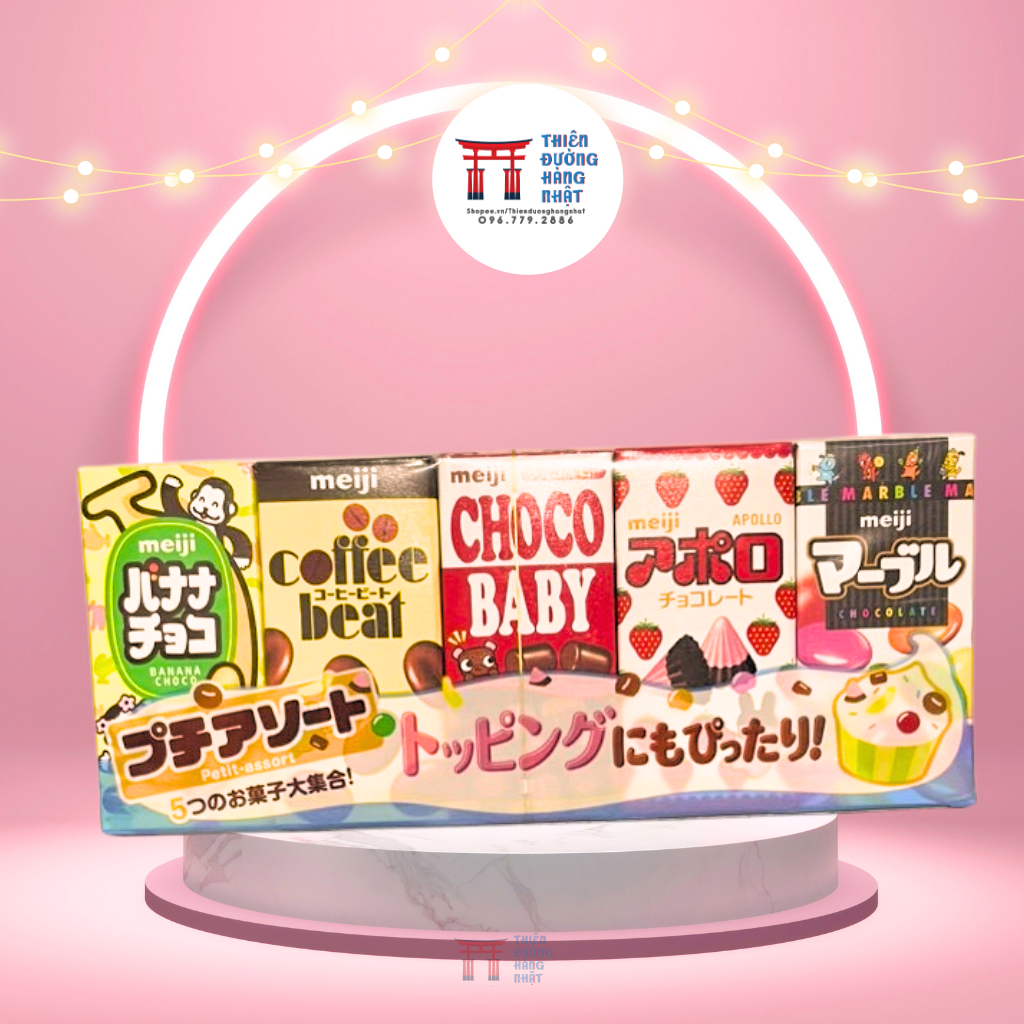 Kẹo Sữa chua khô meiji Nhật bản vỉ 5 hộp