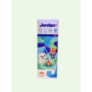 Kem đánh răng Jordan cho bé 75g (0-5 tuổi, 6-12 tuổi).
