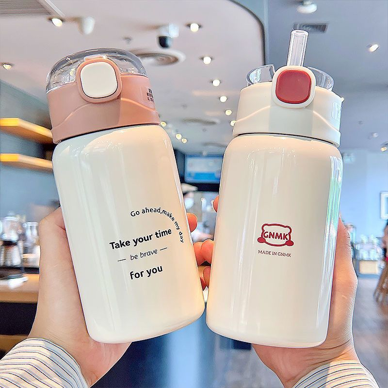 BÌNH GIỮ NHIỆT INOX 450ML PHONG CÁCH HÀN QUỐC