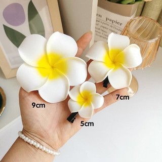 Kẹp Xước Tóc Hoa Sứ Vàng - KEP1701 - BCorner