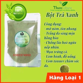 Bột trà xanh nguyên chất gói 100gam