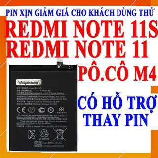 Pin scud cho xiaomi redmi note 11/redmi note 11s/poco m4/pocophone m4 bn5d - 5000mah