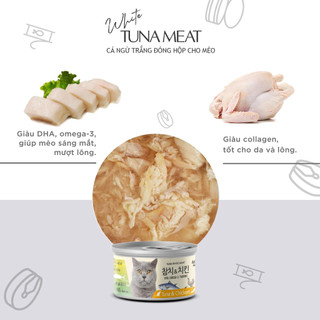 Pate Meowow Cho Mèo Mọi Lứa Tuổi - Lon 80gr