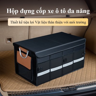 Hộp đựng đồ cốp xe ô tô MYT túi đựng đồ để cốp xe đa năng có thể gấp gọn thùng đựng đồ ô tô