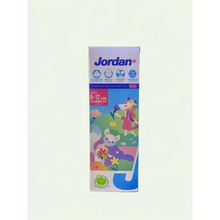 Kem đánh răng Jordan cho bé 75g (0-5 tuổi, 6-12 tuổi).